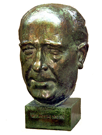 Wilhelm Stein, Bronze, Musikschule Prenzlau, 1996