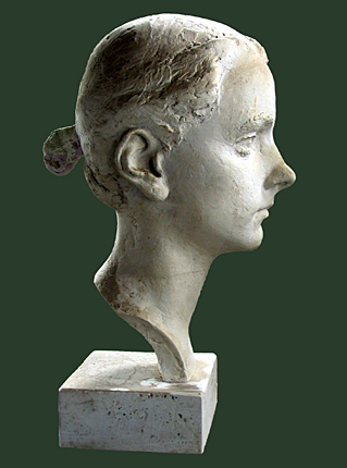 Nina, Gips für Bronze, 1998