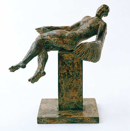 Nachtflug, Bronze, H. 18cm, 2002