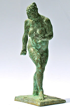 Strandgängerin II, Bronze, H. 30cm, 2009