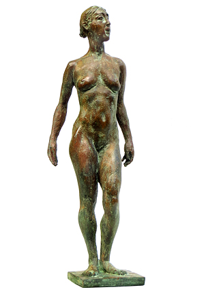 Badende 3, Bronze, H.33cm, 2012