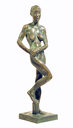 Badende 3, Bronze, H.33cm, 2012