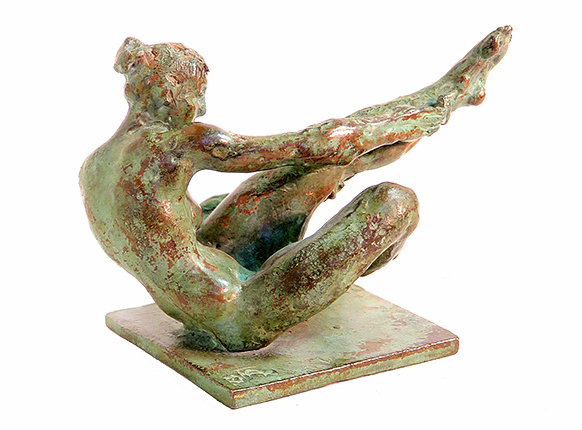 Badende 3, Bronze, H.33cm, 2012